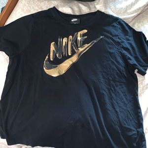 Black & Gold Nike Tee